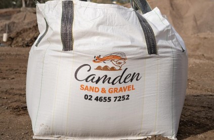 bulker bags sand gravel soil firewood